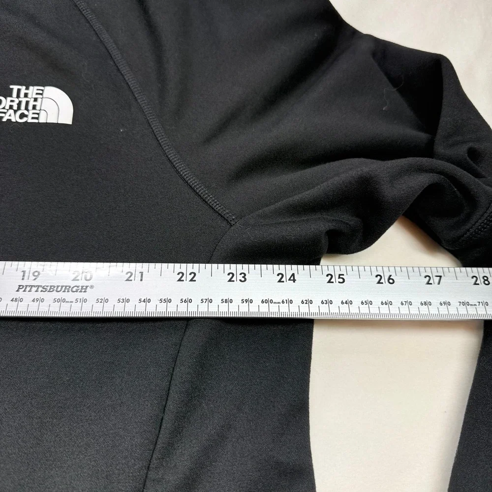 The North Face Mens Black Full Zip Fleece Lined Track Jacket XL NF0A3LUK